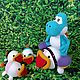 Пучи ( Poochy) розовый с щенками. Мягкие игрушки. Боченкова Анна (lolki). Ярмарка Мастеров.  Фото №6