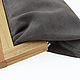 Clutch suede 'Cocoa' on a wooden clasp. Clutches. Inessa Tche. My Livemaster. Фото №4