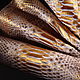 Python skin, hide, width 30-34 cm IMP2003A44, Leather, Moscow,  Фото №1
