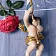 Bavarian Angel-putti made of wood. 25 cm. Vintage Souvenirs. Imperia. My Livemaster. Фото №5