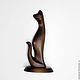 Order ' Kitty 'Statuette. Wooden cats-Alexander Savelyev. Livemaster. . Figurines Фото №3