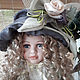 81 Lavender Dew Interior Porcelain Doll, Vintage doll, Munich,  Фото №1
