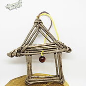 Фен-шуй и эзотерика handmade. Livemaster - original item Amulet-suspension House agate. Handmade.