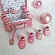 Sandals for doll ob11 color - marshmallow pink 18mm. Clothes for dolls. Olga Safonova. My Livemaster. Фото №6