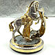 Horseshoe with a horse on agate z390. Sculpture. zlatiks2. Online shopping on My Livemaster.  Фото №2