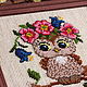painting for children ' flower owl'. Interior elements. Charming gifts house. Online shopping on My Livemaster.  Фото №2