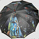 "Би хеппи!" музыкальный зонт с авторским рисунком на заказ, Зонты, Санкт-Петербург,  Фото №1