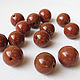Aventurine 12 mm, 28951090 Beads Ball smooth, brown stone, Beads1, Ekaterinburg,  Фото №1