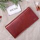 Flight genuine leather wallet (brown), Wallets, Moscow,  Фото №1