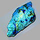 Order Labradorite spectral turquoise RARITY!!! buy. luxuryclub. Livemaster. . Cabochons Фото №3