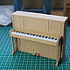 Piano for Dollhouse and roombox 1/12. Doll houses. papa-marko. Online shopping on My Livemaster.  Фото №2