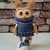 Куклы и игрушки handmade. Livemaster - original item Owl sneakers. Handmade.