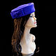 Hat 'Royal blue'. Hats1. Novozhilova Hats. My Livemaster. Фото №4