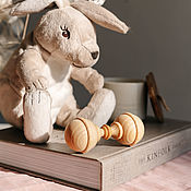 Куклы и игрушки handmade. Livemaster - original item Rodent teether made of natural Siberian Cedar. WT12. Handmade.