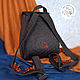 Textile backpack SP-M 'Cardinal'. Backpacks. Tera. Bags and backpacks with embr. Online shopping on My Livemaster.  Фото №2