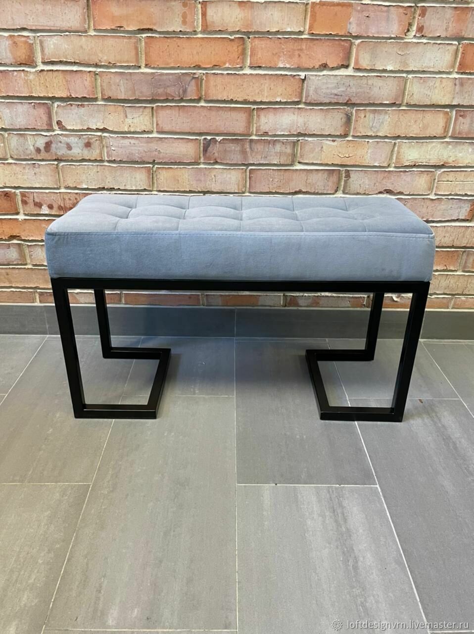 Скамья Angui Bench Grey l'appartement