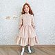Заказать Стильное платье из микровельвета на кнопках. Little___dress. Ярмарка Мастеров. . Платье Фото №3