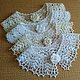 Воротничок. Воротнички. Вязарушка (irina-knitwork). Ярмарка Мастеров.  Фото №6