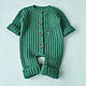 Knitted jumpsuit, crochet master class, Overall for children, Cheboksary,  Фото №1