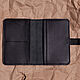 Order Cover for passport model 9 black. Blekerman Handmade. Livemaster. . Cover Фото №3
