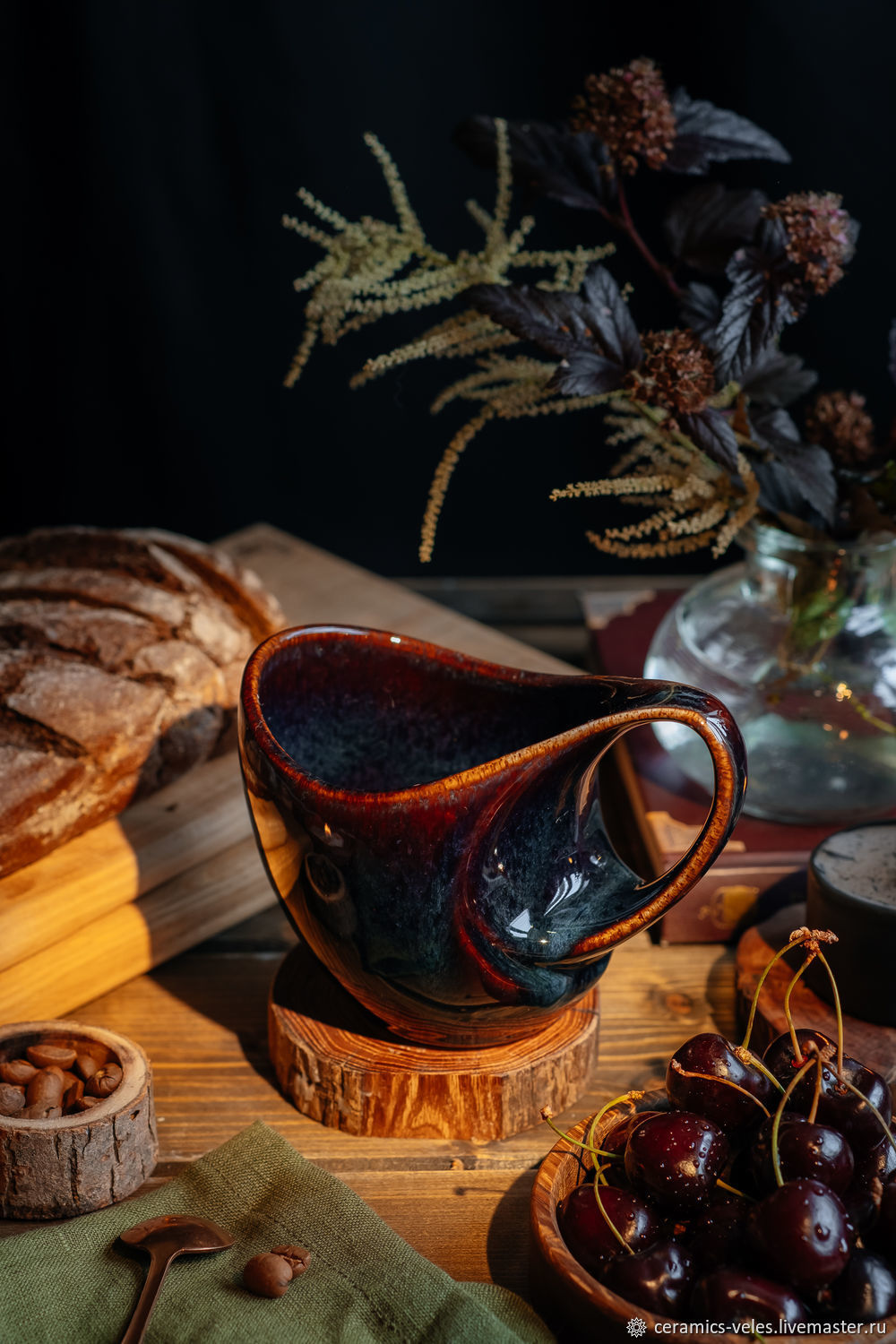 Luthien Mug 300 ml series Midnight of Magic, Mugs and cups, Kirov,  Фото №1