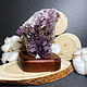 Natural amethyst Druse, Raw stone, Moscow,  Фото №1