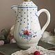 Винтаж: Антикварный фарфоровый кофейник Copeland Spode. Англия, 1930 гг, Чайники винтажные, Москва,  Фото №1