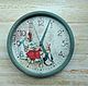 'Rabbits Beatrix Potter', wall clock for children's, vintage. Watch. botanica-m. My Livemaster. Фото №4