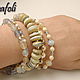 The Amelie Bracelet. Bead bracelet. Grafoli jewellery. My Livemaster. Фото №5
