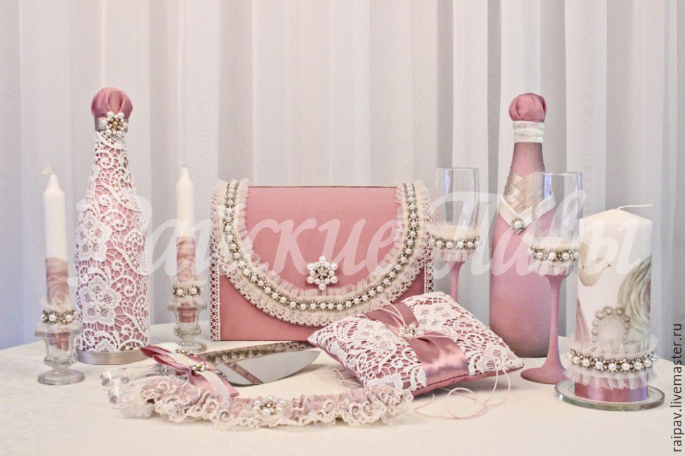 Коллекция свадебных аксессуаров "Эмма" в интернет-магазине на Ярмарке ...