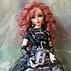 OOAK BJD кукла, Селин, 1/4, 41 см. В стиле стимпанк-рок. Шарнирная кукла. MariyaArtDolls Мария Громова. Ярмарка Мастеров.  Фото №5