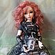 OOAK BJD doll, Celine, 1/4. 41 cm. In the style of steampunk rock. Ball-jointed doll. kuklandia-maria. My Livemaster. Фото №5