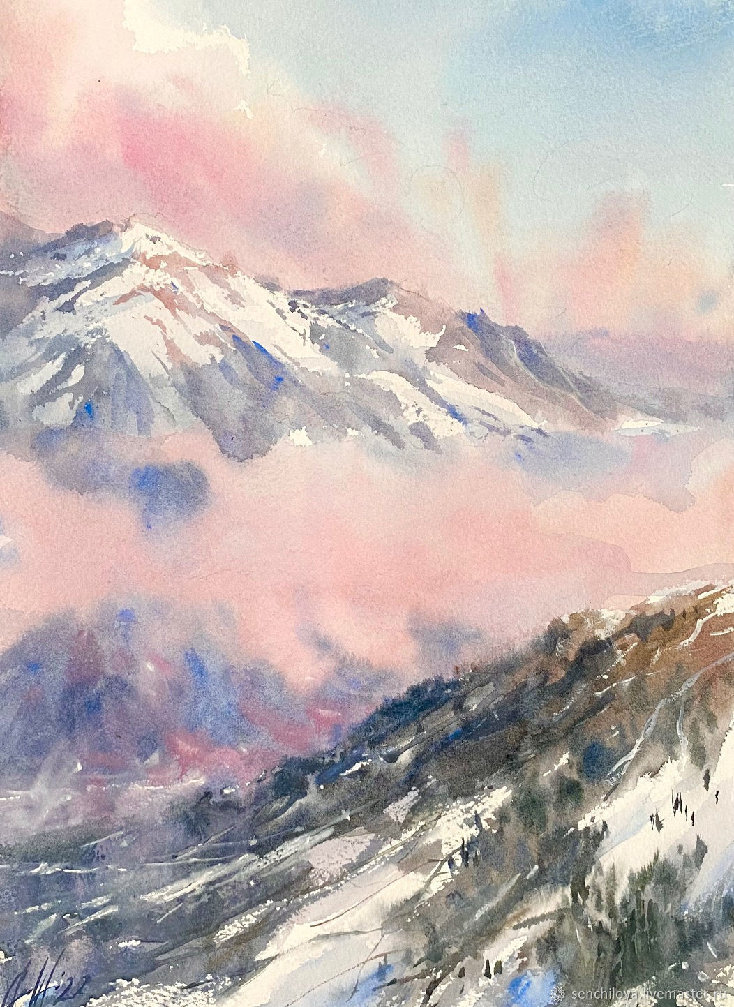 Лавриков Алексей картины горы