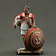 Tin soldier 54 mm. in the painting. Ancient Greece King of Macedonia, Model, St. Petersburg,  Фото №1