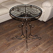 Для дома и интерьера handmade. Livemaster - original item Forged table. Handmade.