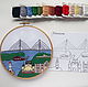 The scheme for embroidery stitch 'Vladivostok', Patterns for embroidery, St. Petersburg,  Фото №1