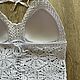 Вязаный топ «Lacy». Топы. nata_i_knit (klepalova). Ярмарка Мастеров.  Фото №5