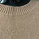 Джемпер в карамельном цвете. Джемперы. Knit-store. Ярмарка Мастеров.  Фото №4