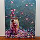 Order 'Singing Flower ' 50/40 oil on canvas, original. Anji's favourite pictures (anzhela-a). Livemaster. . Pictures Фото №3