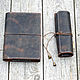 Genuine leather set with personalization. Name souvenirs. KullikovCraft. My Livemaster. Фото №4
