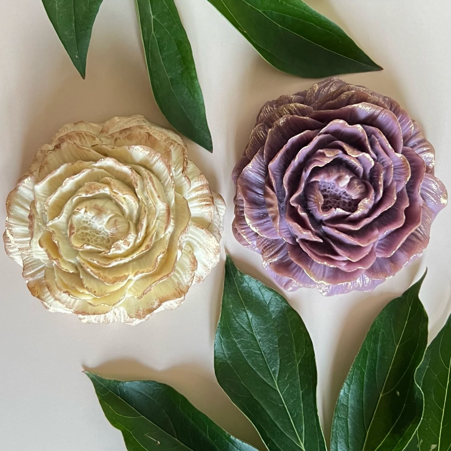 Свеча «Пион большой» в интернет-магазине Ярмарка Мастеров по цене 490 ...