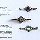 Винтаж: RRR ЛЮКС! Брошь "Ромб", Русские самоцветы", СССР 875. Броши винтажные. ГОСТИ ИЗ ПРОШЛОГО. Ярмарка Мастеров.  Фото №6