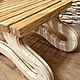 Табурет малый " Оригинальный". Табуреты. Семейная мастерская WOODWORK. Ярмарка Мастеров.  Фото №6