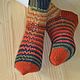 Knitted socks ' September'. Socks handmade, Socks, Samara,  Фото №1
