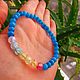 Positive bracelet made of rainbow colored Sugar Quartz beads. Bead bracelet. Magic Jewelry from Svetlana. My Livemaster. Фото №4
