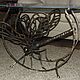 Table wrought iron 'Dragonfly'. Tables. Artistic forging Nemkova. Online shopping on My Livemaster.  Фото №2