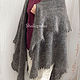 Shawls: down shawl - plaid 185-180 cm, 254. Shawls1. Shawl  handmade  goat fluff. Online shopping on My Livemaster.  Фото №2