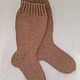 Knee socks made of camel hair. Knee. HOBBIMANIYA. Online shopping on My Livemaster.  Фото №2
