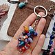 Keychain amulet made of natural stones for keys. A gift for the New year, Key chain, Bryansk,  Фото №1