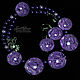 Magic Purple Jewelry Set (374) Designer Jewelry, Jewelry Sets, Salavat,  Фото №1